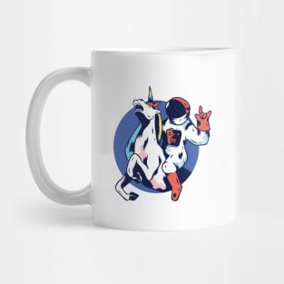 Astronaut Unicorn Rider Mug